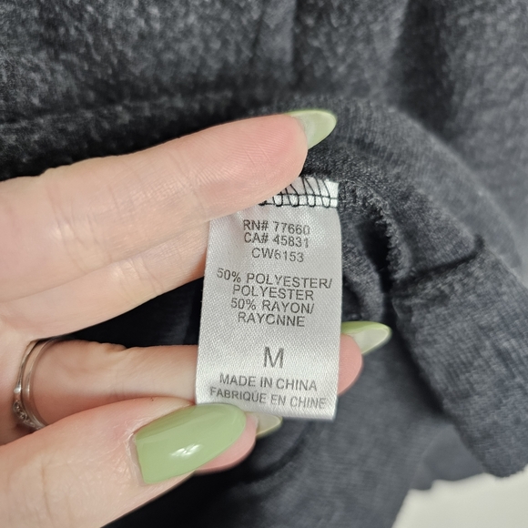 Chaser Grey Aloha Friday Pullover Jumper Sweater Medium - Picture 6 of 8